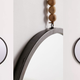 Beaded Hanging Mirror | $35